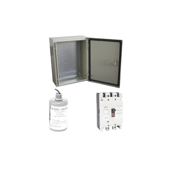 EPCOM PL100ACA PL100ACA Kit de Centro de Carga Trifasico Para Corriente Alterna Break