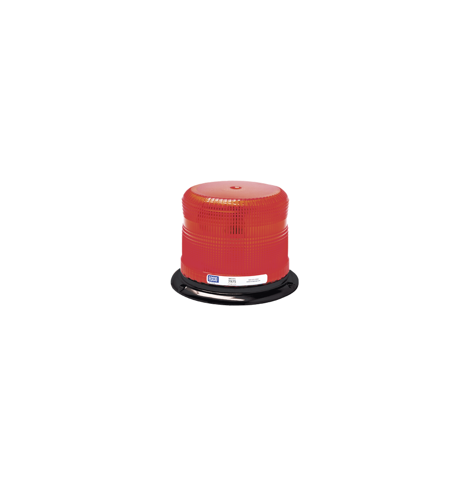 ECCO X7975R X7975-R Burbuja Clase I de LED color rojo montaje permanente ECCO X7975R X7975-R Burbuja Clase I de LED color rojo montaje permanente