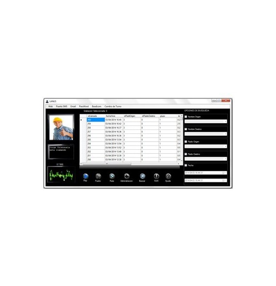 Syscom LANUS LANUS Software de Localización y Grabación de Llamadas
