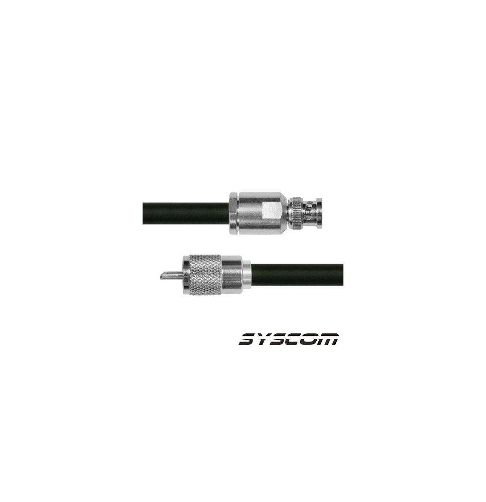 EPCOM INDUSTRIAL SBNC214UHF180 SBNC-214-UHF-180 Cable RG214 con conectores BNC Macho