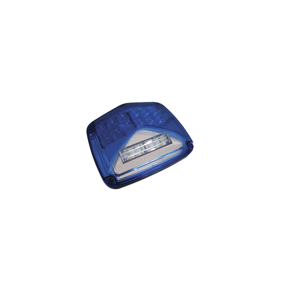 EPCOM INDUSTRIAL SIGNALING XLTE1755B XLTE1755B Luz de advertencia de 8 X 6  Color Azu