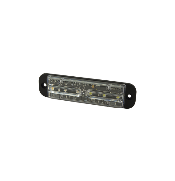 ECCO ED3701AB ED3701-AB Luz ámbar-azul de advertencia ámbar SAE Clase I