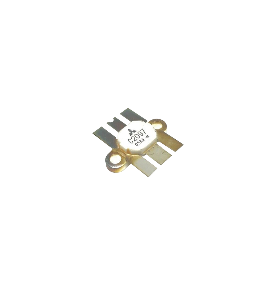 Syscom 2SC2097 2SC2097 Transistor de Silicio NPN Epitexial 30 MHz 13.5 Vcc 70 Watt T-