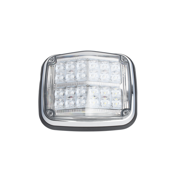 EPCOM INDUSTRIAL SIGNALING XT1895RW XT1895RW Luz de advertencia de 8 X 6  Color Rojo