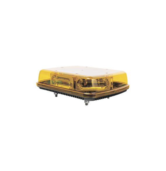 EPCOM INDUSTRIAL SIGNALING X1665AVM X1665AVM Mini Barra con 18 Poderosos LEDs Color Á