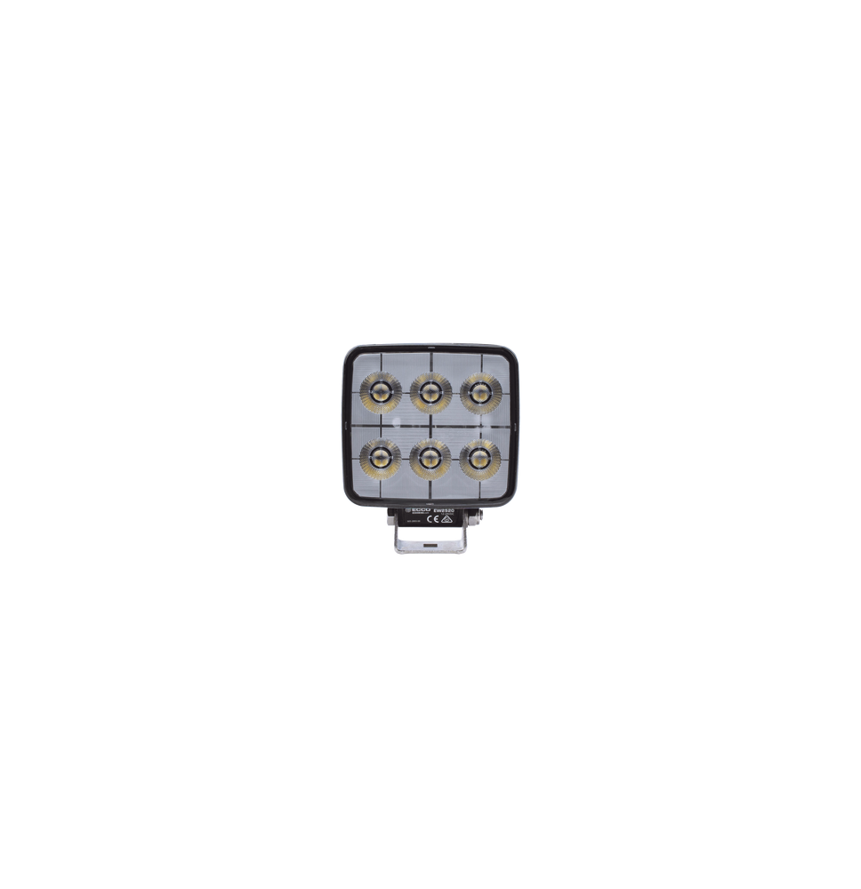 ECCO EW2520 EW2520 Luz de trabajo de 6 LED 12-24 Vcc 2800 lumenes