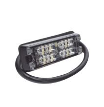 ECCO ED3511RW ED3511RW Luz Perimetral 12 LED Ultra Brillantes Color Rojo / Claro