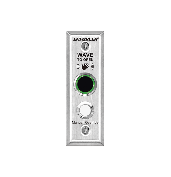 ENFORCER SECOLARM SD9163KSVQ SD9163KSVQ Botón sin contacto iluminado normalmente abie