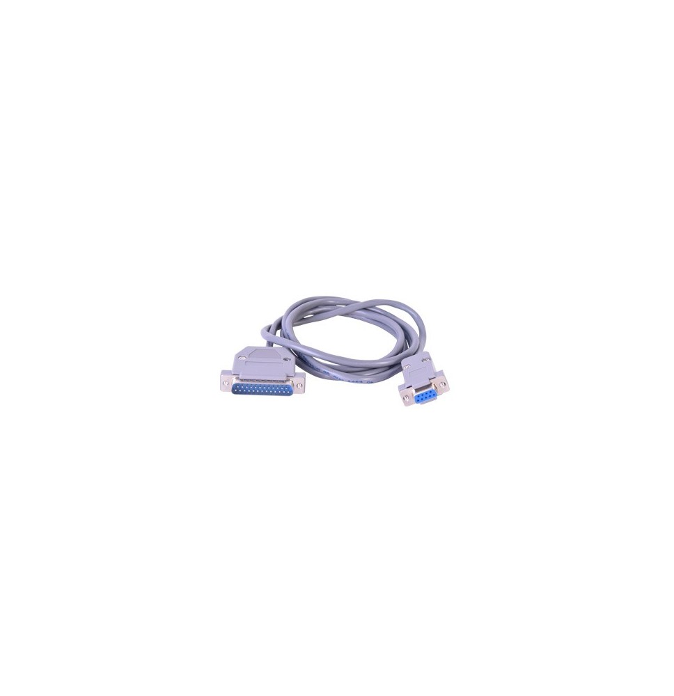 Syscom S3080369B71 S3080369B71 Cable Interfaz Remoto RS232 para R2600 DB25M a DB9H.