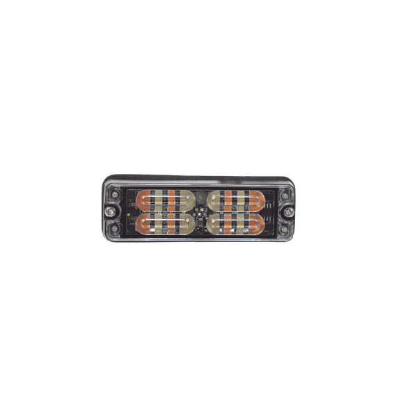 ECCO ED3511AW ED3511AW Luz Perimetral 12 LED Ultra Brillantes Color Ámbar / Claro