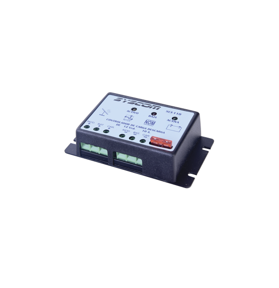 Syscom SCI110 SCI110 Controlador de Carga y Descarga para Sistemas Solares 10 A. 12 V