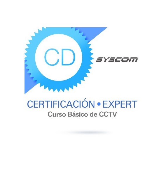 Syscom EXPERTCD EXPERTCD Videovigilancia- Curso Básico