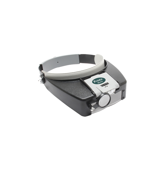 Syscom 711IN016 711-IN-016 Lampara LED en correa frontal con lentes de aumento 1.8X 2