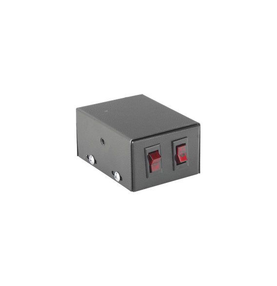 EPCOM INDUSTRIAL SSW2 SS-W2 Gabinete metálico con 2 interruptores iluminados para bar