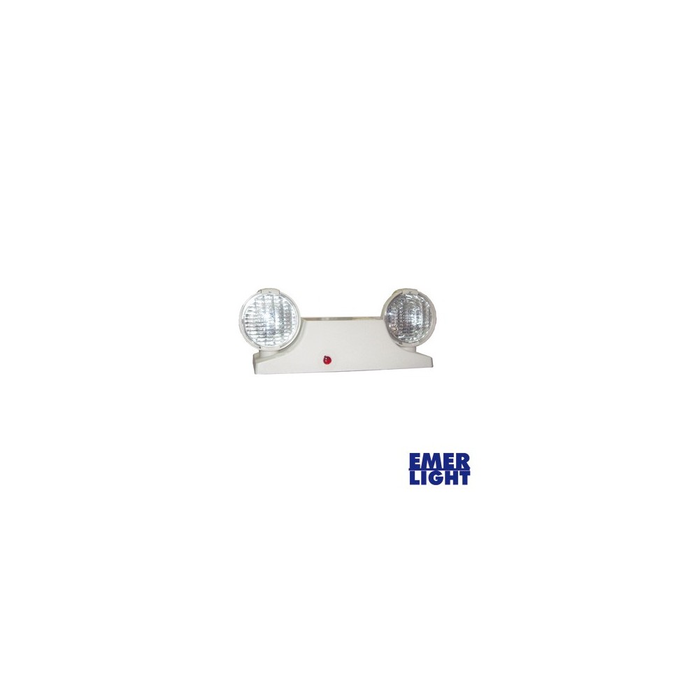 EMER LIGHT EZ2 EZ-2 Luz de Emergencia Compacta Tipo Industrial (Blanca).