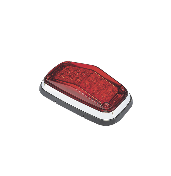 EPCOM INDUSTRIAL SIGNALING XT1885R XT1885R Luz de advertencia 8 X 4  Color Rojo IP67