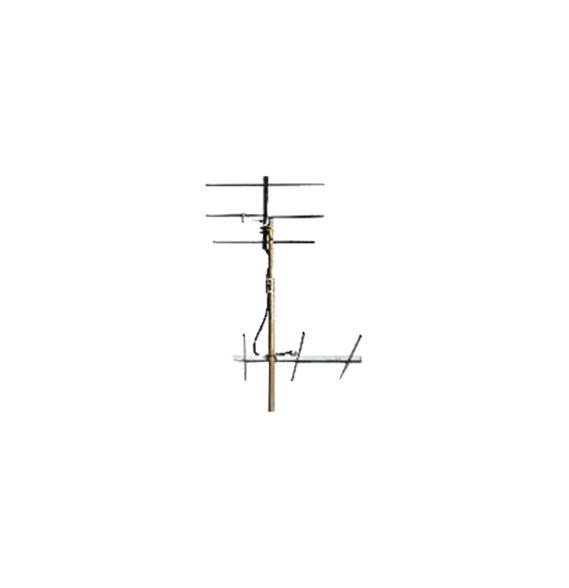 Syscom AO3TVRL2 AO3TV-RL/2 Juego de 2 Antenas Bi-direccionales reforzadas de 3 elemen