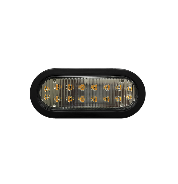 ECCO X3965AC X3965AC Luz direccional LED ovalada Bicolor ambar claro con montaje de o