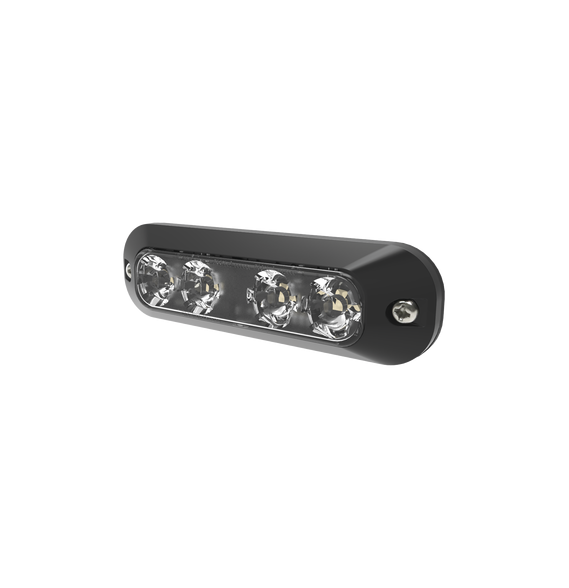 ECCO ED3704RC ED3704-RC Luz perimetral 4 LEDs Ultra Brillantes color Rojo / Claro