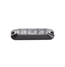 ECCO ED3704A ED3704-A Luz Perimetral  4 LEDs Ultra Brillantes color Ambar